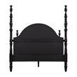 Rosalie Black Ash Queen Bed