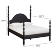 Rosalie Black Ash Queen Bed