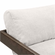 Palma Cream Textured Weave Accent Chair