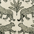 Thelma Cream Leopard Jacquard Bench