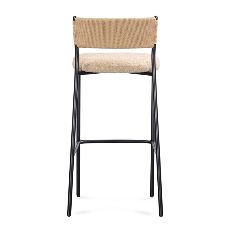 Celine Tan Performance Speckled Boucle Counter Stool