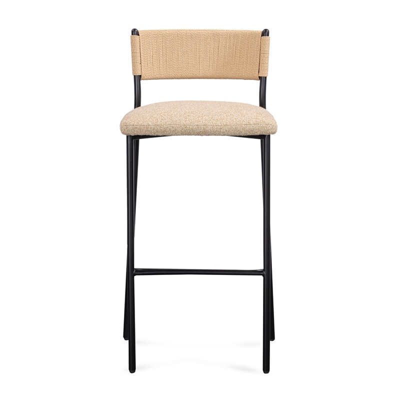 Celine Tan Performance Speckled Boucle Counter Stool