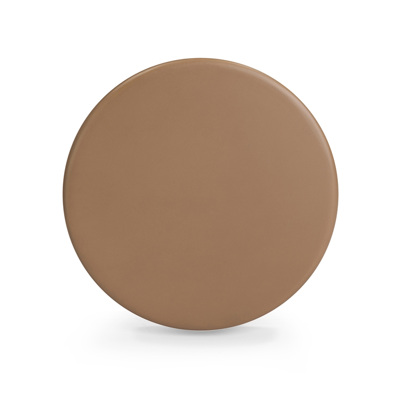Hessa Terracotta Chiseled Concrete Indoor/Outdoor Side Table
