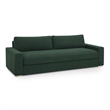 Beckham Forest Green Chenille 96 inch Sofa