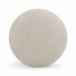 Pucker Warm Grey Boucle Upholstered Ottoman