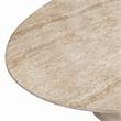 Sonia Faux Travertine Indoor/Outdoor Concrete Coffee Table