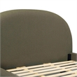 Orphea Kale Green Boucle King Bed