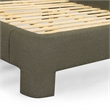 Orphea Kale Green Boucle King Bed