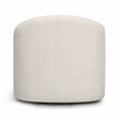 Thao Cream Basketweave Swivel Chair