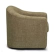 Thao Green Basketweave Swivel Chair