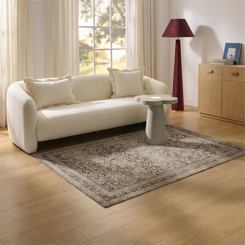 Bluma 5' x 7' Polyester Area Rug