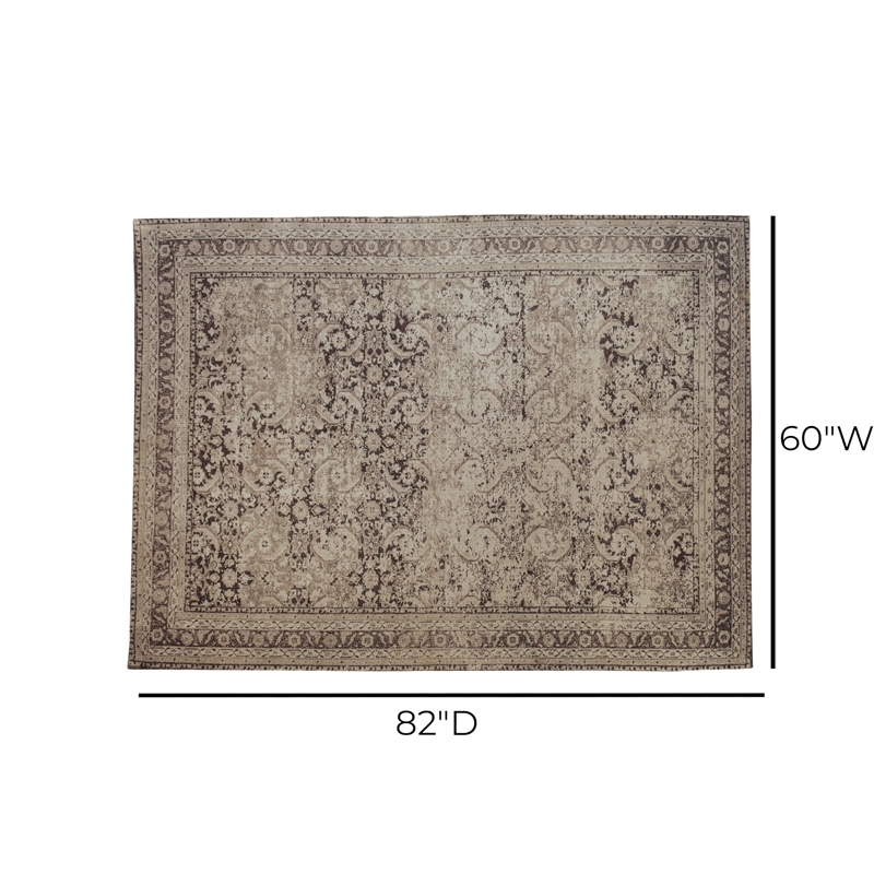 Bluma 5' x 7' Polyester Area Rug