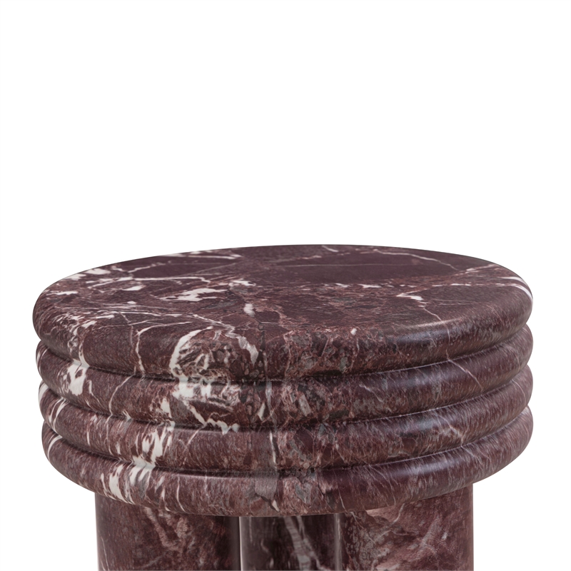 Delta in Red Lavento Indoor / Outdoor Side Table