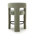 Malone Green Performance Fabric Counter Stool