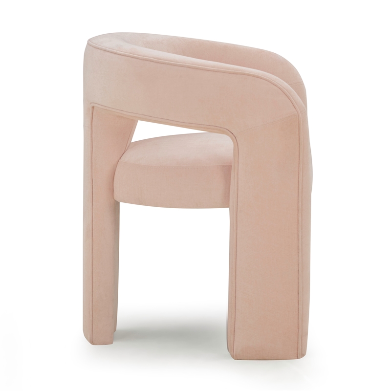 Malone Blush Performance Fabric Dining Chair