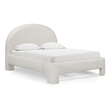 Orphea Sugar Off White Boucle Queen Bed