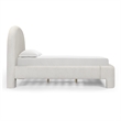 Orphea Sugar Off White Boucle Queen Bed