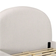 Orphea Sugar Off White Boucle Queen Bed