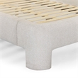 Orphea Sugar Off White Boucle Queen Bed