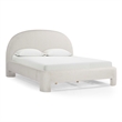Orphea Sugar Off White Boucle King Bed