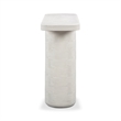 Suraya Ivory Concrete Console Table