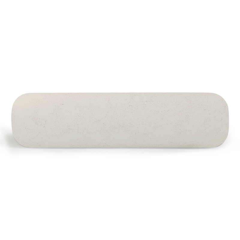 Suraya Ivory Concrete Console Table