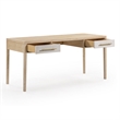 Hera Natural Washed Executive Desk