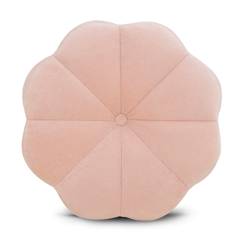 Fleur Pink Storage Ottoman
