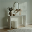 Cyprus Cream Capiz Shell Console Table