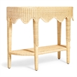 Sally Natural Rattan Console