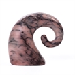 Marble Pink Green Elephant Statue