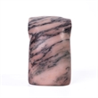 Marble Pink Green Elephant Statue
