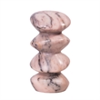 Marble Pink Cairn Object