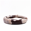 Breccia Marble White Brown Round Edged Catch-All