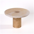 Yellow Onyx Marble Cake Stand