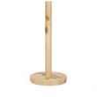 Lamia Natural Burl and Raffia Designer Table Lamp