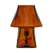 Luca Smokey Glass Mini Lamp