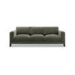 Elyn Olive Green Upcycled Chenille Sofa