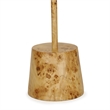 Destin Natural Burl Designer Side Table