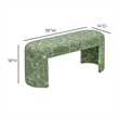 Greenspace Round Upholstered Bench