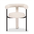 Synn Cream Performance Boucle Dining Chair