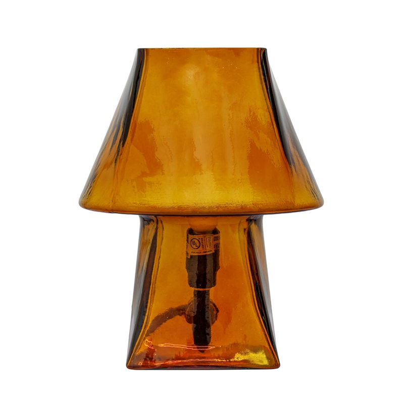 Luca Amber Glass Mini Lamp