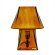 Luca Amber Glass Mini Lamp