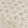 Lorna Stool in Pearl Petal Capiz Shell Motif