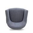 Lua Blue Chenille Accent Chair