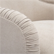 Pamela Tan Chenille Tassel Lounge Chair