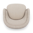 Pamela Tan Chenille Tassel Lounge Chair