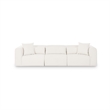 Tarra Cream Chenille Modular Sofa