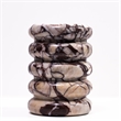 Breccia Marble Layered Vase