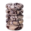 Breccia Marble Layered Vase